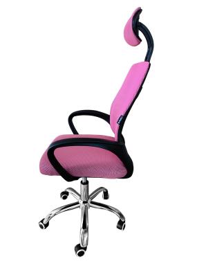 Кресло офисное Bonro B-6200 розовое 