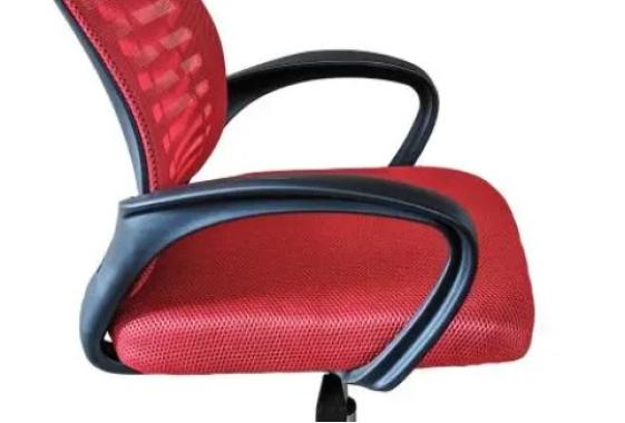 Кресло офисное Bonro B-6200 красное 