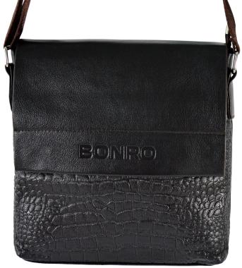  Сумка чоловіча Bonro через плече коричнева Model 5