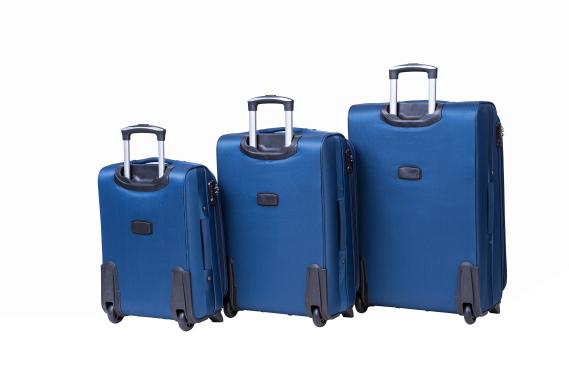 Чемодан Bonro Tourist набор 3 шт. синий 