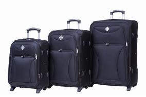Чемодан Bonro Tourist набор 3 шт. черный