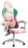  Крісло геймерське Bonro Lady 813 рожево-фіолетове (552) - уцінений товар