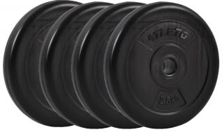 Диск для штанг и гантелей композитный Atleto 4шт x 2,5кг (1191) - уцененный товар