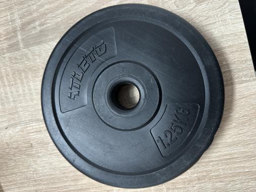 Диск для штанг и гантелей композитный Atleto 6шт x 1,25кг (1207) - уцененный товар 