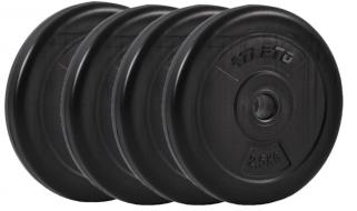 Диск для штанг и гантелей композитный Atleto 4шт x 2,5кг (1208) - уцененный товар
