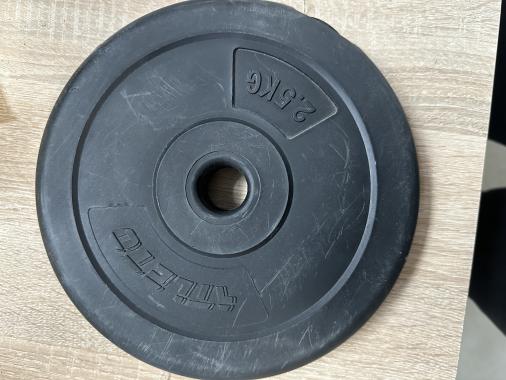 Диск для штанг и гантелей композитный Atleto 4шт x 2,5кг (1208) - уцененный товар 