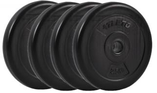 Диск для штанг и гантелей композитный Atleto 4шт x 2,5кг (1209) - уцененный товар