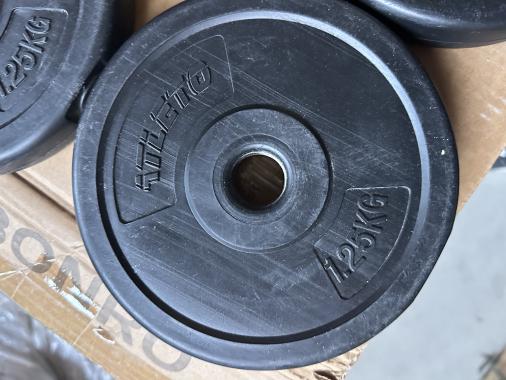 Диск для штанг и гантелей композитный Atleto 6шт x 1,25кг (1223) - уцененный товар 