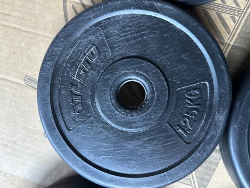 Диск для штанг и гантелей композитный Atleto 6шт x 1,25кг (1223) - уцененный товар 