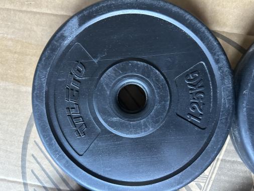 Диск для штанг и гантелей композитный Atleto 6шт x 1,25кг (1223) - уцененный товар 
