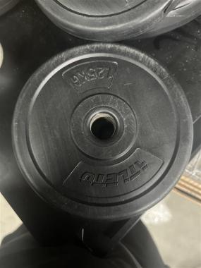 Диск для штанг и гантелей композитный Atleto 6шт x 1,25кг (1245) - уцененный товар 