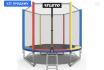 Батут Atleto 312 см с сеткой и стремянкой multikolor (930) - уцененный товар 