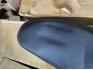  Крісло табурет на колесах зі спинкою кругле Bonro B-494 чорне (490) - уцінений товар