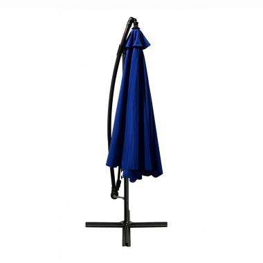  Парасоля садова з нахилом синя Bonro B-7218 3м 6 спиць