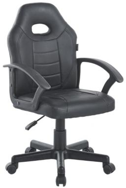  Крісло офісне геймерське Bonro B-043 чорне (1261) - уцінений товар