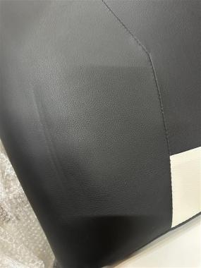  Крісло геймерське Bonro B-810 біле з підставкою для ніг (1465) - уцінений товар