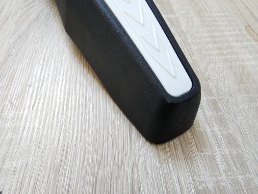  Крісло геймерське Bonro B-810 біле з підставкою для ніг (1567) - уцінений товар