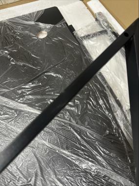  Геймерський ігровий комп'ютерний стіл 0,8 мм Bonro 276 чорний (1343) - уцінений товар