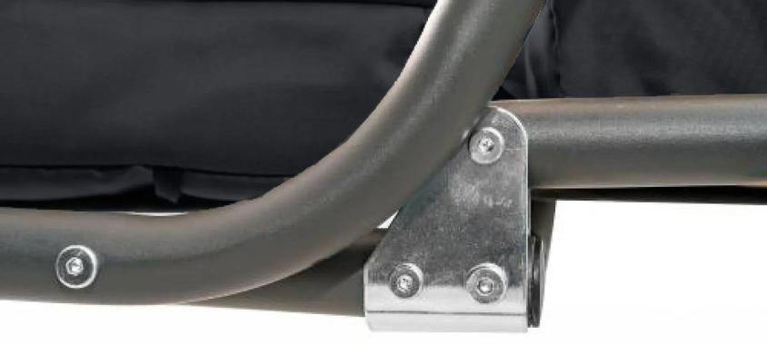 Гойдалка садовая Bonro Garden BW-002 серая 3 местная 