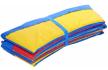 Батут Atleto 252 см с сеткой и стремянкой multikolor +  в подарок мячик 