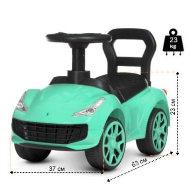 Детская каталка-толокар Spoko SP-609 зеленый 
