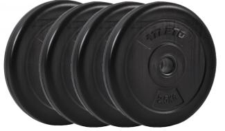 Диск для штанг и гантелей композитный Atleto 4шт x 2,5кг (1164) - уцененный товар