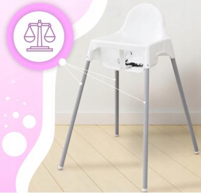 Стульчик для кормления детей SPOKO SP-601 белый 