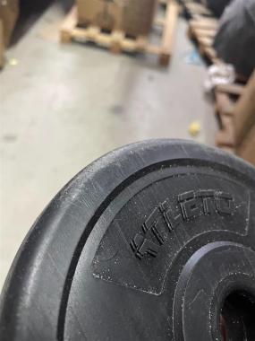 Диск для штанг и гантелей композитный Atleto 6шт x 1,25кг (1184) - уцененный товар 
