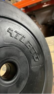 Диск для штанг и гантелей композитный Atleto 2шт x 5кг (1163) - уцененный товар 