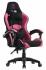 Кресло геймерское Bonro Lady 806 черно-розовое 