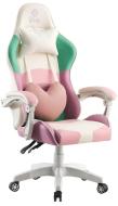 Крісло геймерське Bonro Lady 813 рожево-фіолетове (973) - уцінений товар