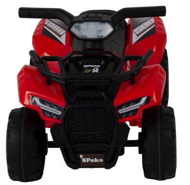  Дитячий електроквадроцикл Spoko MLY-518 червоний