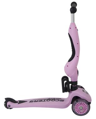 Самокат детский трехколесный 2в1 Spoko SP-322 розовый 