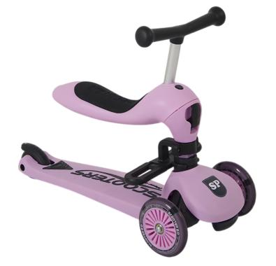 Самокат детский трехколесный 2в1 Spoko SP-322 розовый 