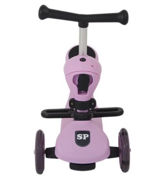 Самокат детский трехколесный 2в1 Spoko SP-322 розовый 