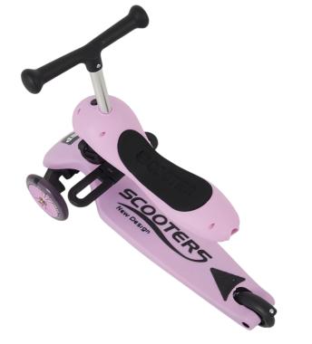 Самокат детский трехколесный 2в1 Spoko SP-322 розовый 