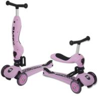 Самокат детский трехколесный 2в1 Spoko SP-322 розовый