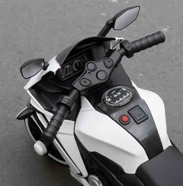  Дитячий електромотоцикл SPOKO SP-518 білий
