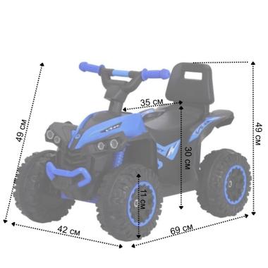 Детская машинка каталка толокар Spoko SP-925 синий 