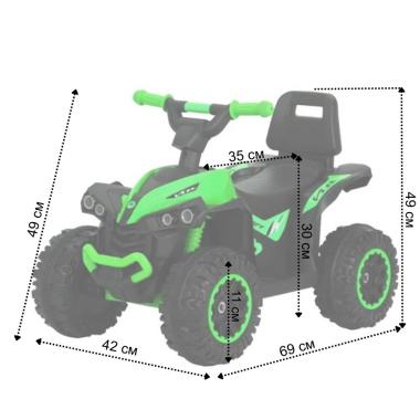 Детская машинка каталка толокар Spoko SP-925 зеленый 