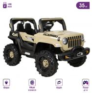 Детский электромобиль Spoko SP-V80 хаки (332)