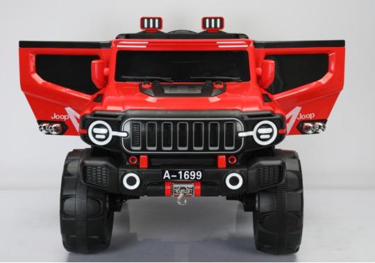  Дитячий електромобіль Spoko SP-1699 червоний (1106) - уцінений товар