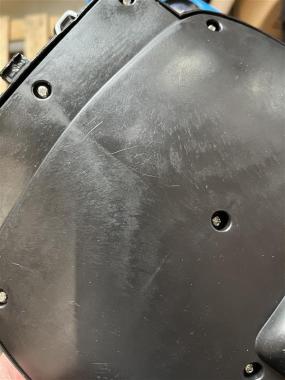  Дитяча машинка на акумуляторі каталка-толокар Spoko SP-219 з батьківською ручкою синій (1072) - уцін