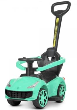  Дитяча машинка з ручкою Spoko SP-608 зелений (928) - уцінений товар