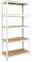 Стеллаж металлический 180x90x40 Siker GoodTool P9040 белый 5 полок 