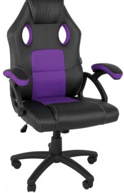  Крісло геймерське Bonro B-6056 фіолетове