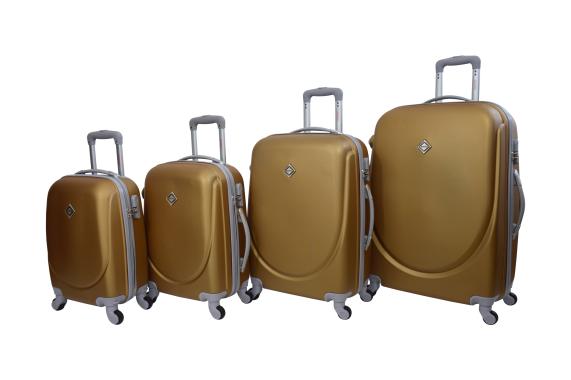 Чемодан Bonro Smile набор 4 шт. золотой 